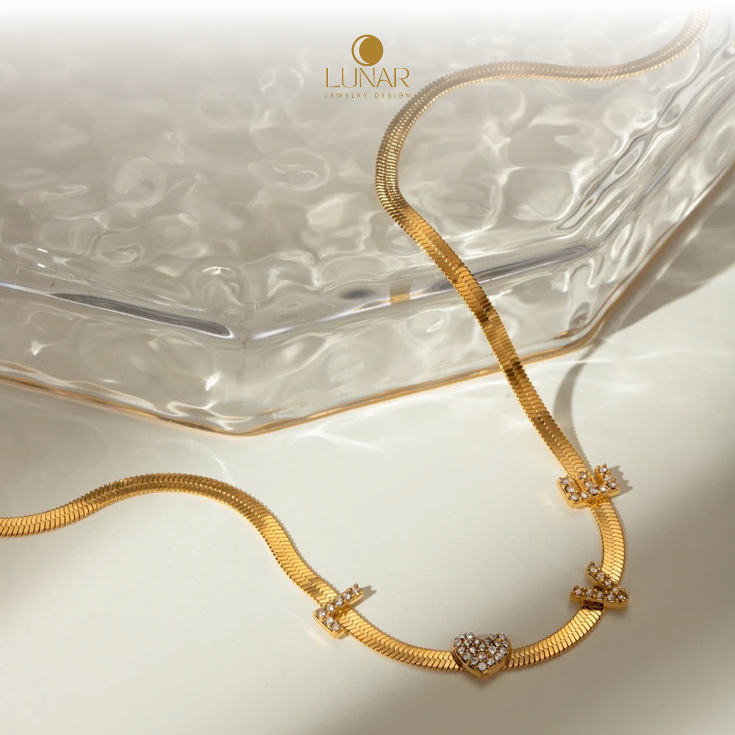 Lunar Golden Love Choker