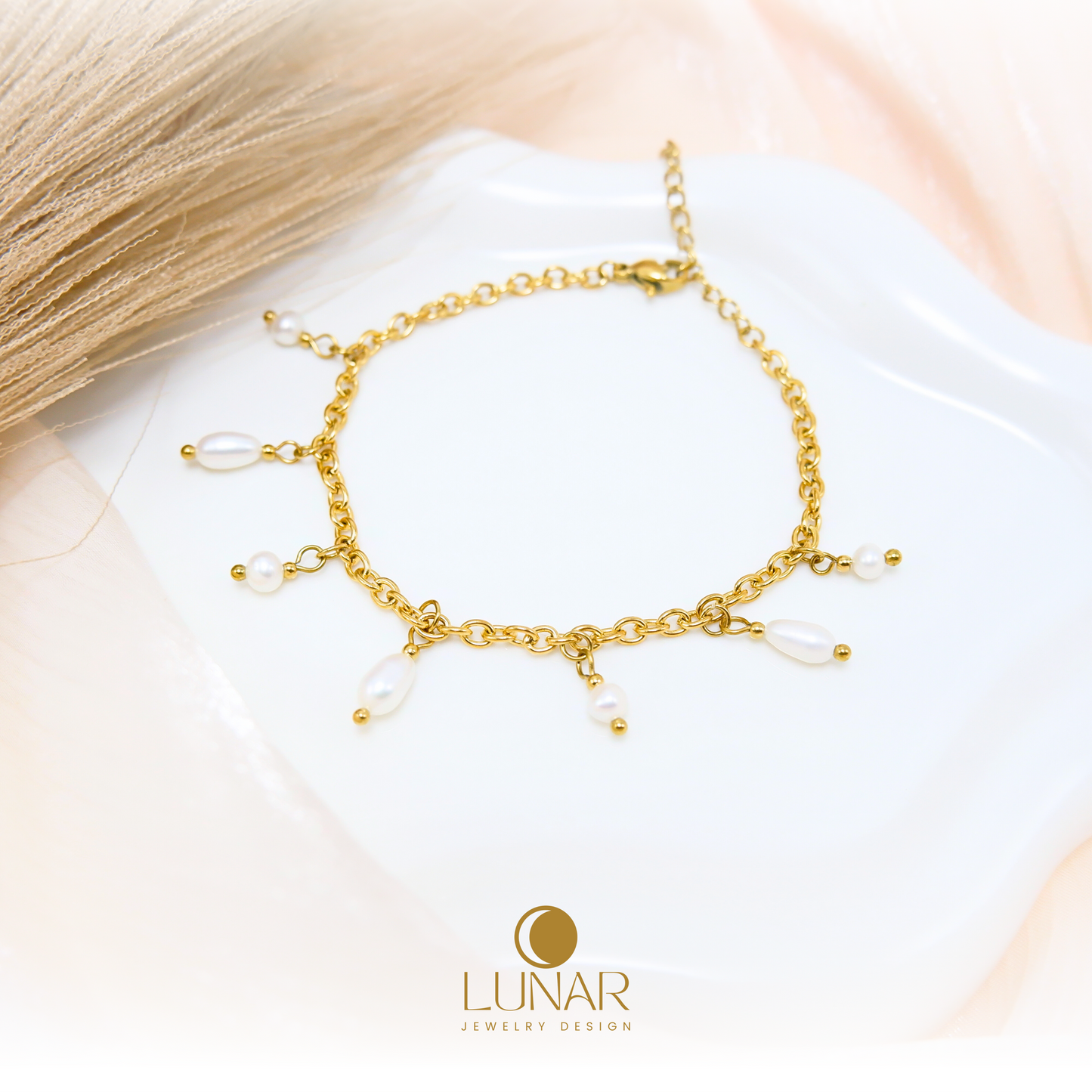 Lunar Pearl Radiance Bracelet